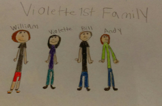 Fan Art of the Violette1st Family