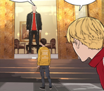 Hobin sees a jacket he likes