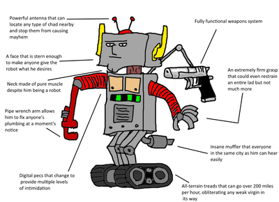 A Virgin vs Chad meme i made