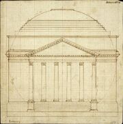 University of Virginia Rotunda 1819 draft