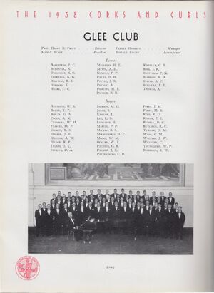 1938 glee club