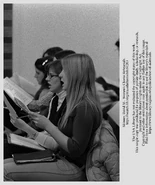 VWC in rehearsal, Jan 27, 1975