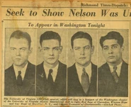 Glee Club Quartet for 1935-1936