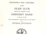 Founder's Day Concert, 1943