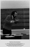 James Dearing in rehearsal, Jan 27, 1975
