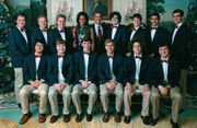 Virginia Gentlemen 2011 with the Obamas