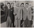 Harry Rogers Pratt (center) with Chester Harris Robbins, Harry Rogers Pratt, Ernest Mead and Kenneth Seaman Giniger, 1936-1937