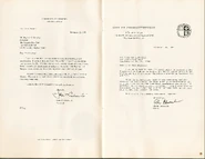 Letters from John Casteen and the mayor of Charlottesville