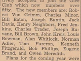 Glee Club 1942-1943 season