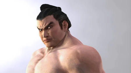 Taka-Arashi, a practitioner of Sumo
