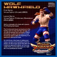 Virtua Fighter 5 Ultimate Showdown bio