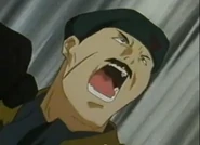 Colonel Moreno, fighting against Oni-maru