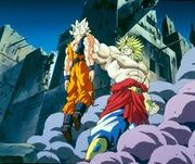 Broly vs Goku 