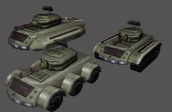 Triax hover, Triax wheels, Triax tracks