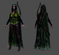 Rigged-textured-elven-archer