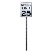 Sign 25mph redirect