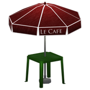 Cafe table