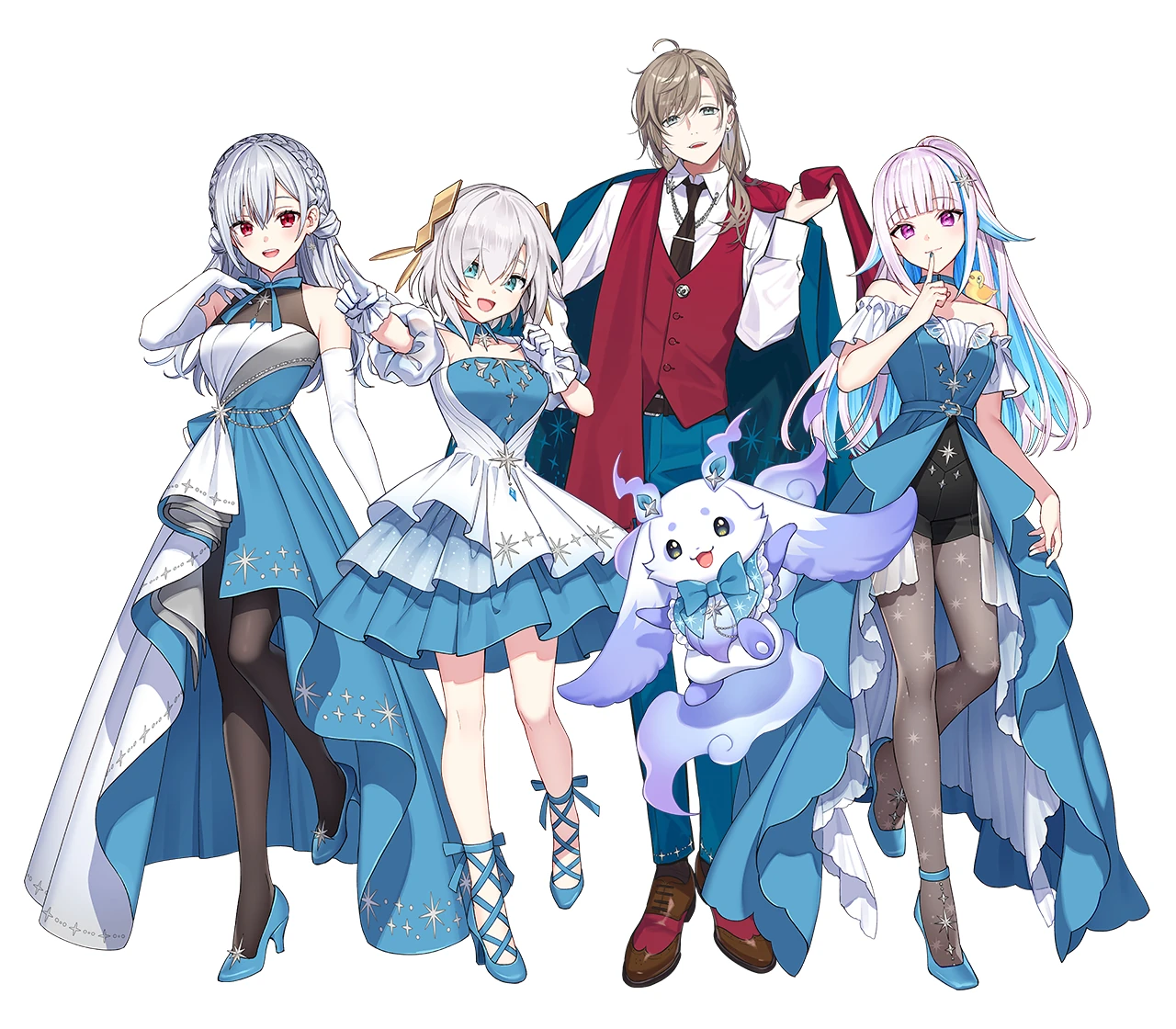 NIJISANJI 7th Anniversary Goods Illustration
