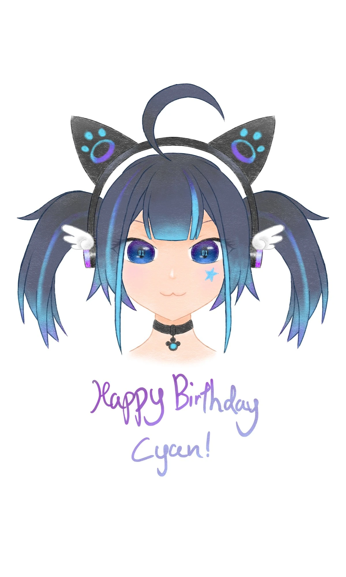 Art for birthday by @0nepeop1e