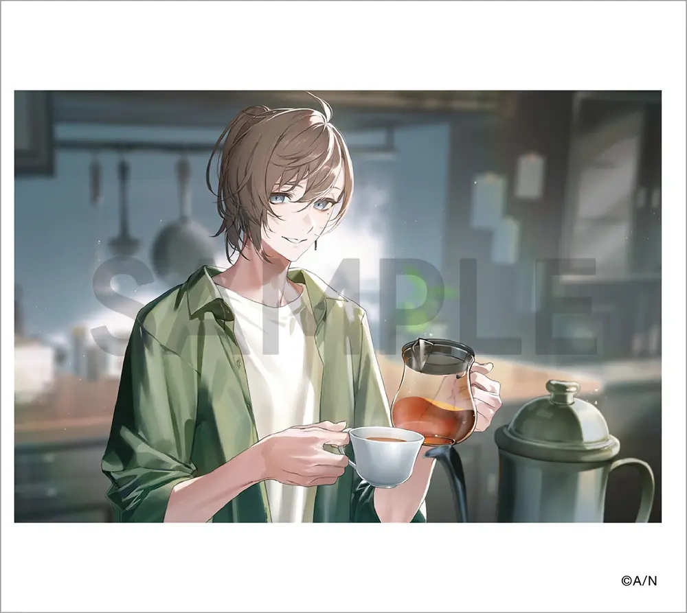ChroNoiR 1st Mini Album "Promise" Bonus Illustration by Haru