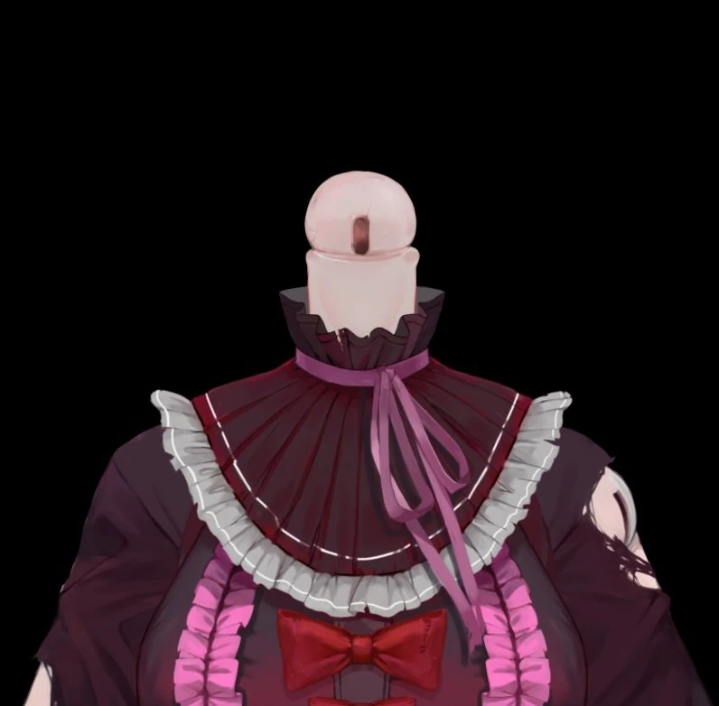 Headless Porcelain Maid