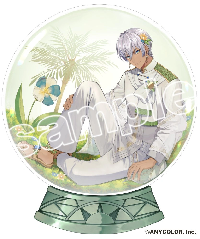 Nijisanji Terrarium Goods Illustration by Ichika Kino