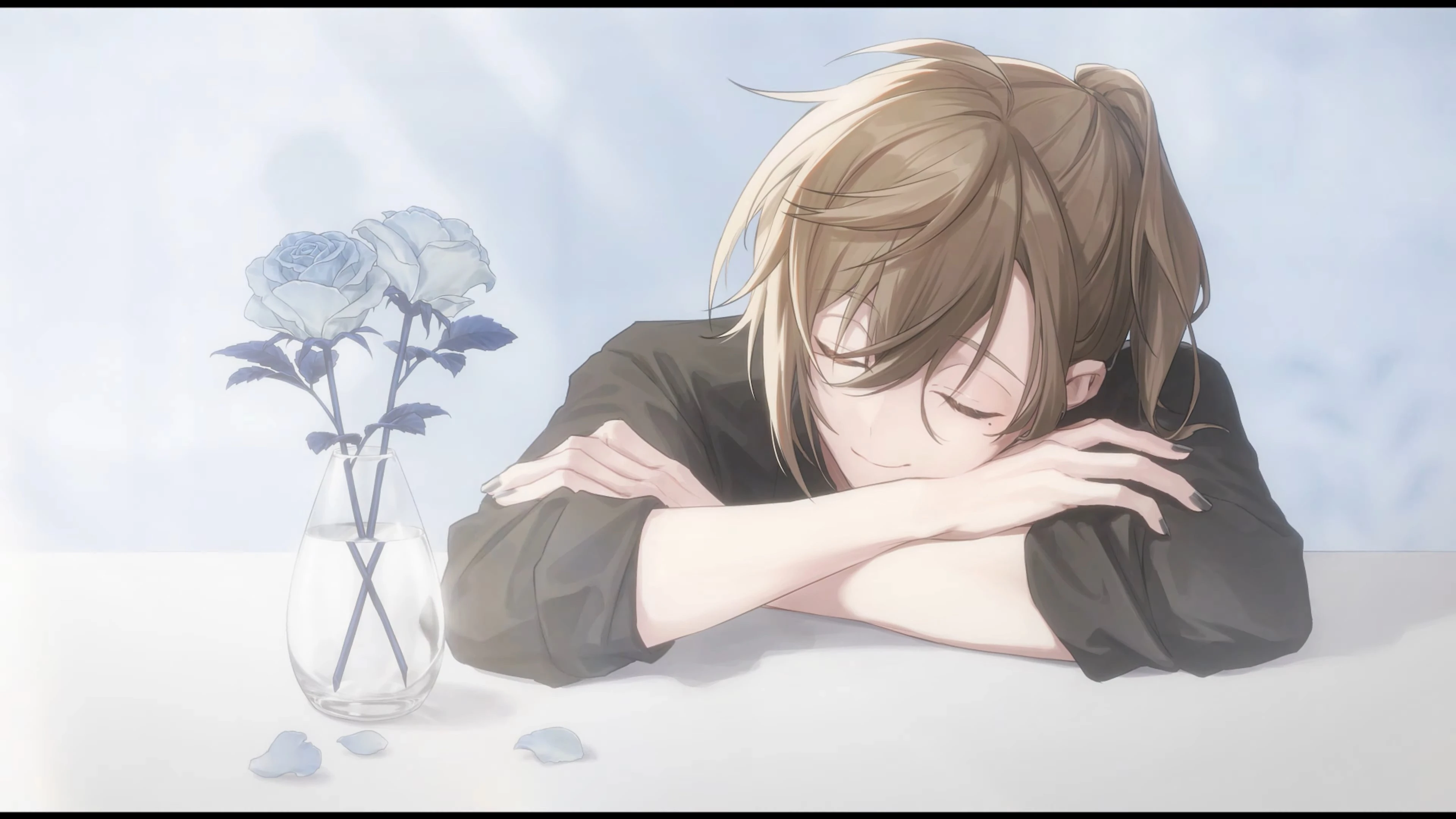 Hanataba no Yukue Illustration by U-suke