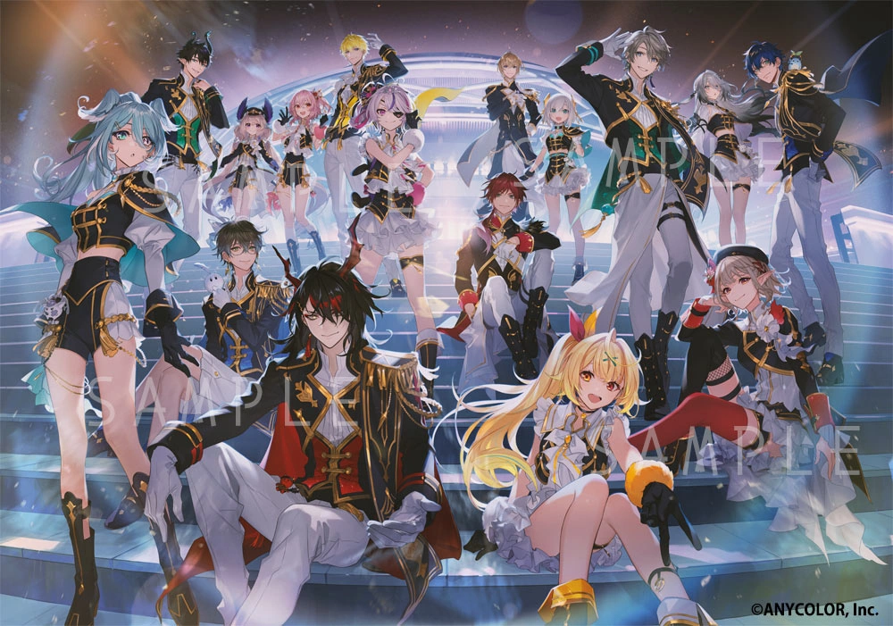 NIJISANJI 7th Anniversary LIVE "OVERTURE" Key Visual by Iwamoto Zerogo