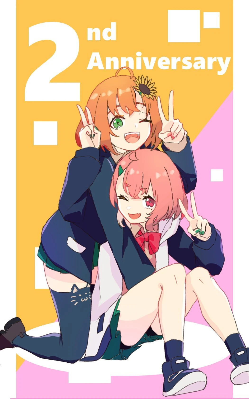 Gozayayo 2nd Anniversary Illustration<br>by Soranaki
