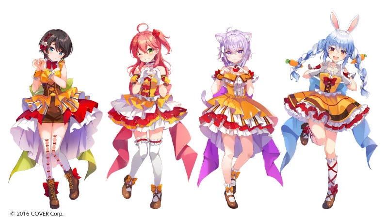 Hololive x Dodecamin DODEKAMBITIOUS Illustration by Kohara Tometa