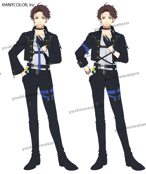 Black Outfit Concept Illustration<br>by Yoshino Wataru