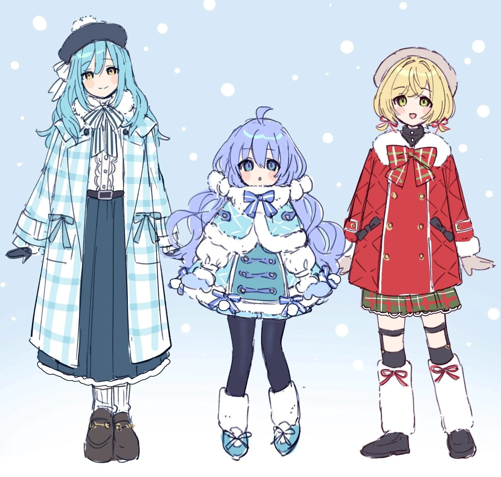 Mohosuzu Winter Concept Outfits<br>by Karokuchitose