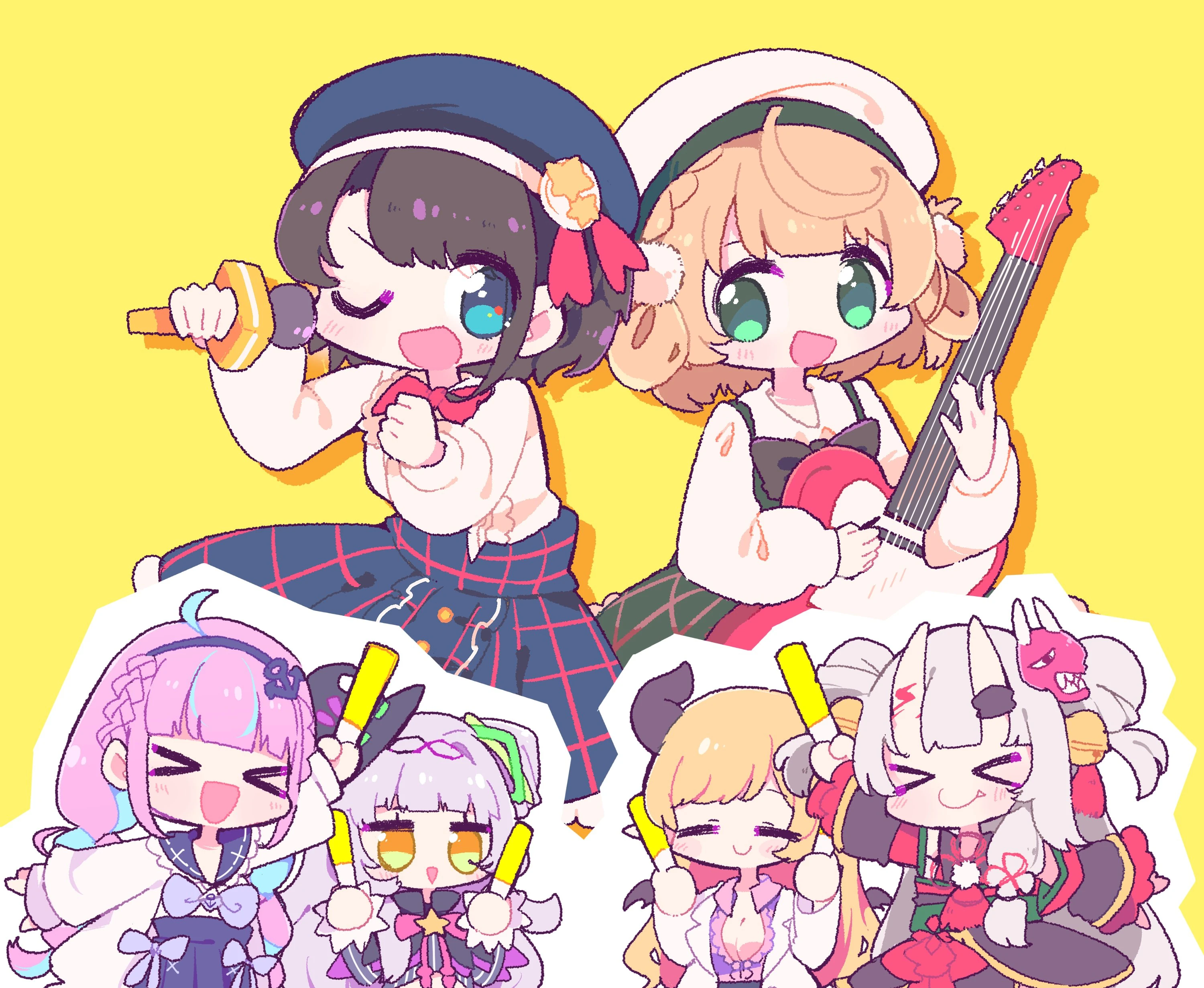 HOT DUCK! Illustration<br>by nekomo