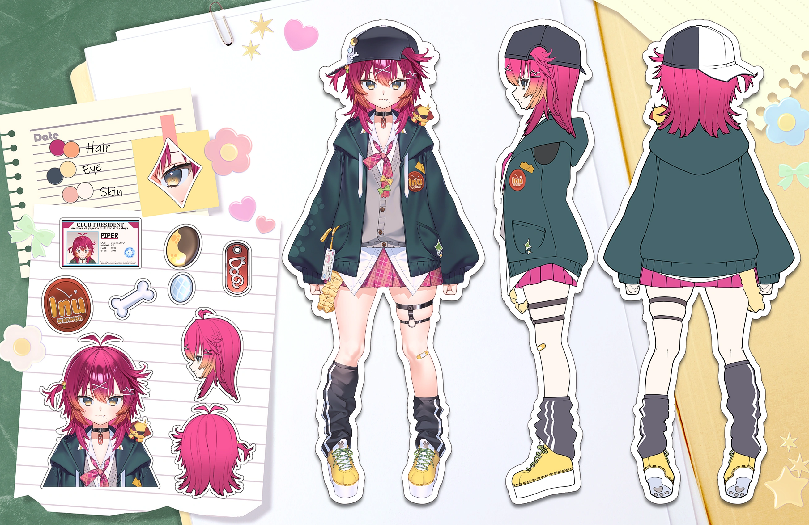 Club president reference sheet