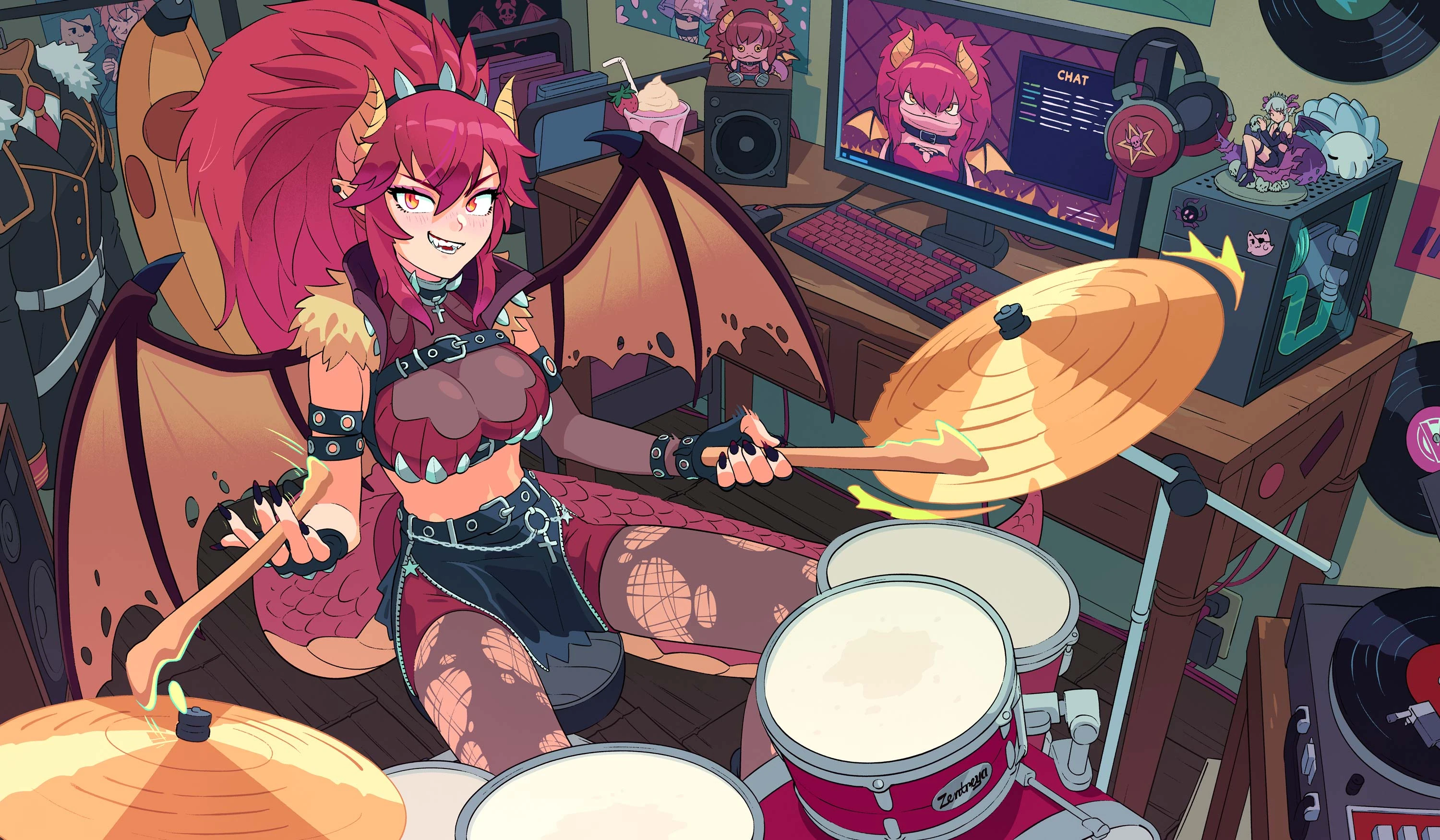 Zentreya - STREAM SETUP Poster by Taijuey
