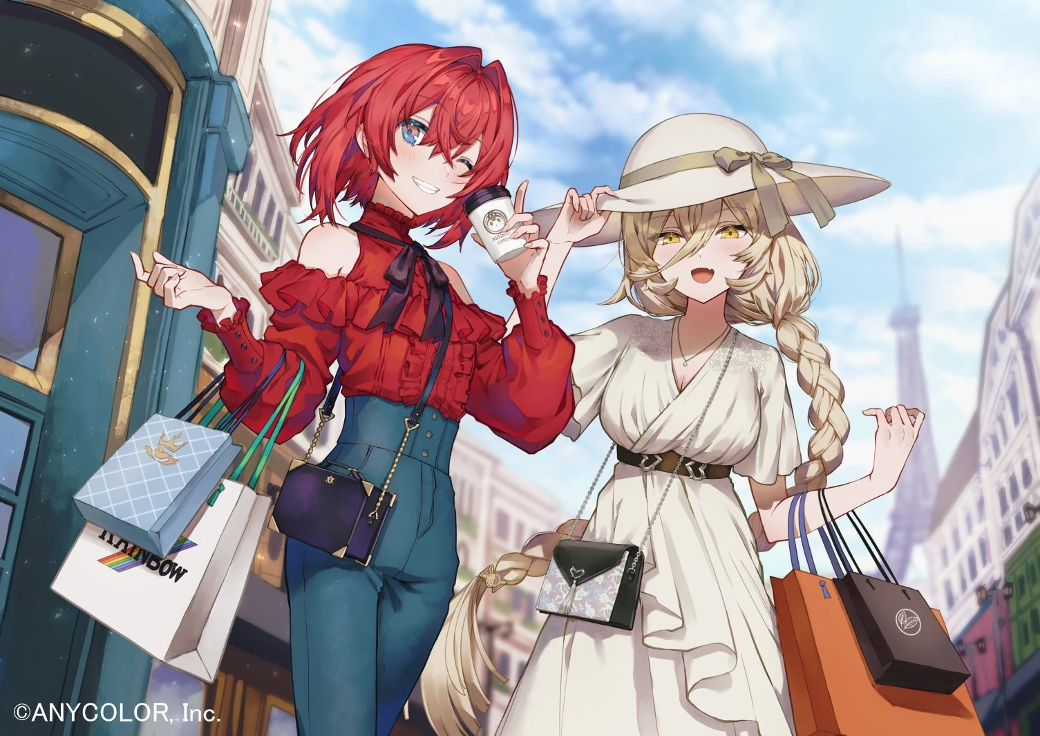 NIJISANJI World Travel Goods & Voice Illustration<br>by Fujimi Nanna
