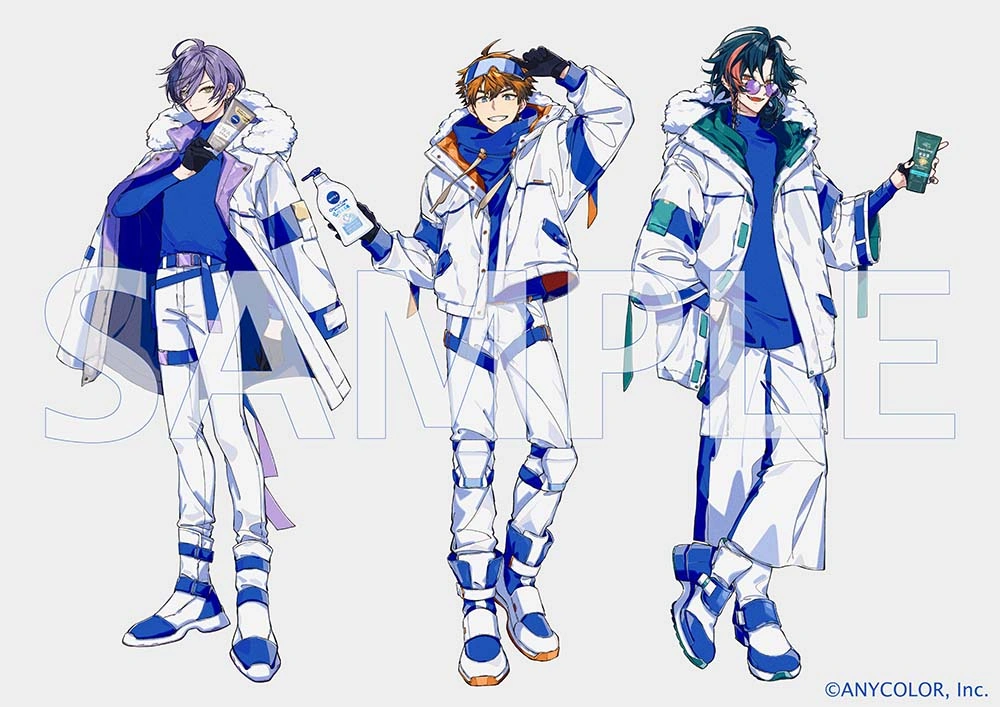 3SKM x Nivea Collaboration Illustration by Keisin