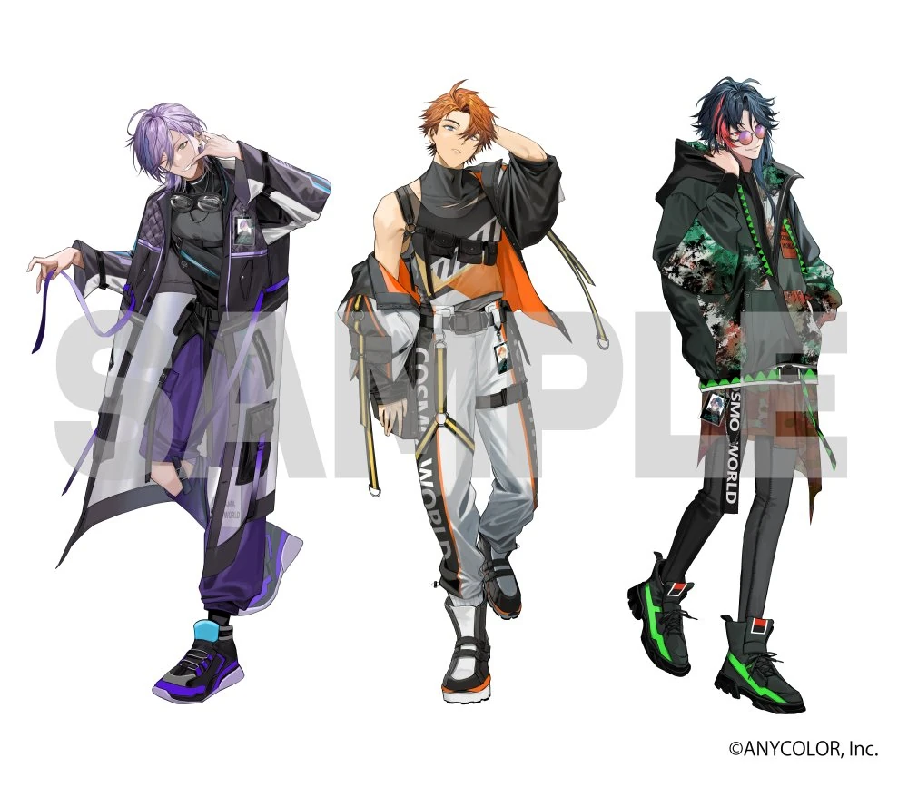 3SKM x Yokohama Cosmo World Collaboration Illustration<br>by bodax