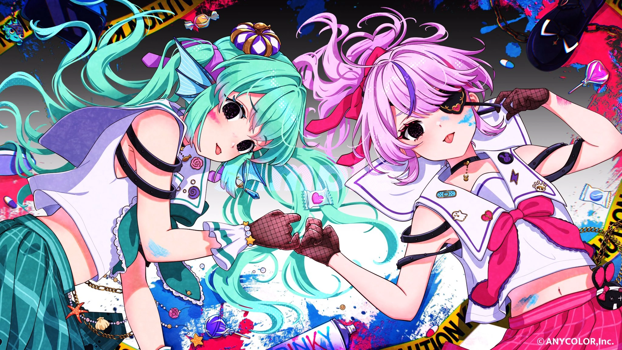 Pinky!Pinky! Cover Illustration by Mugicha