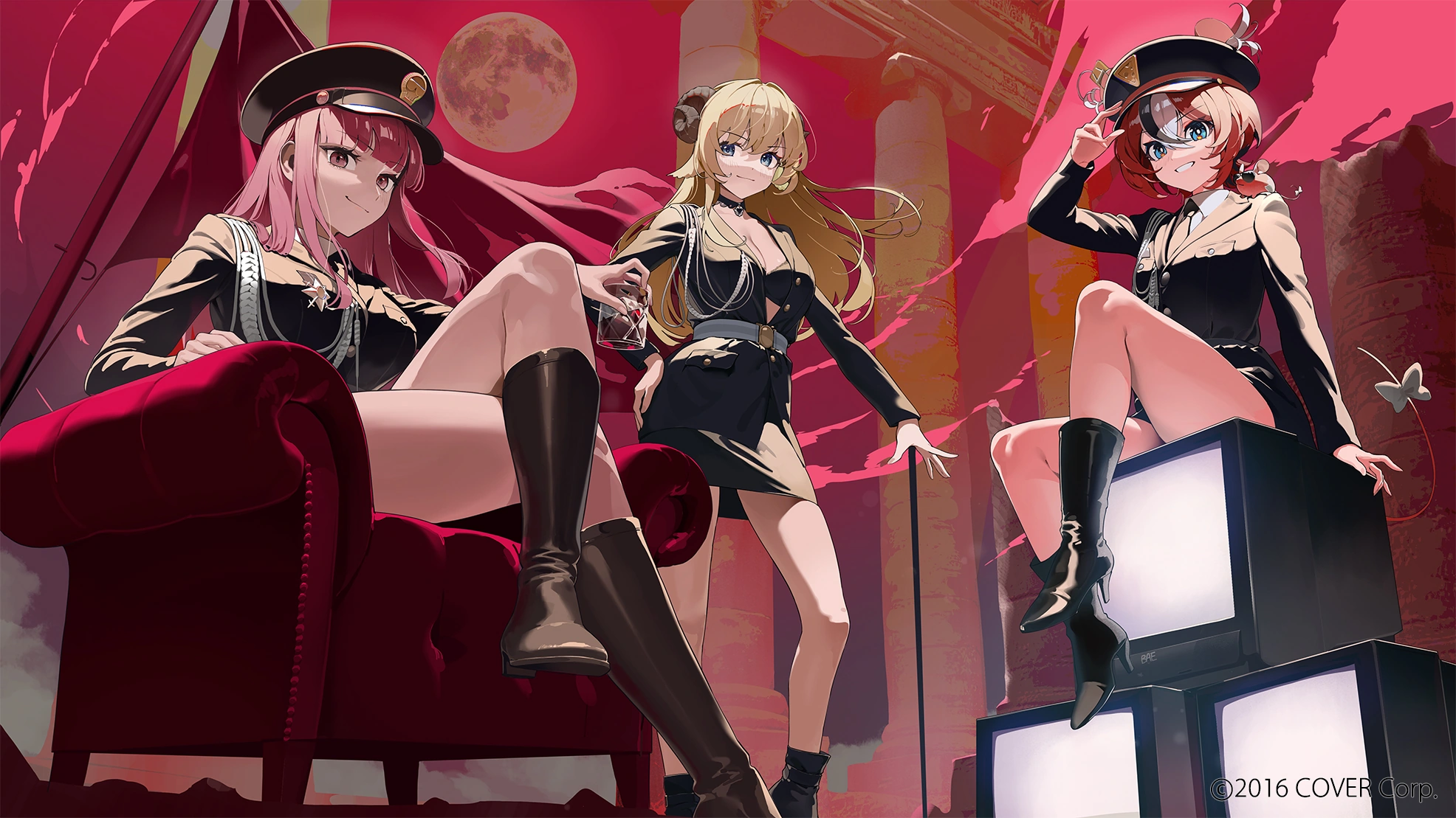 3D Live Concert J-RAP in JIGOKU! Illustration by Gum Shrew
