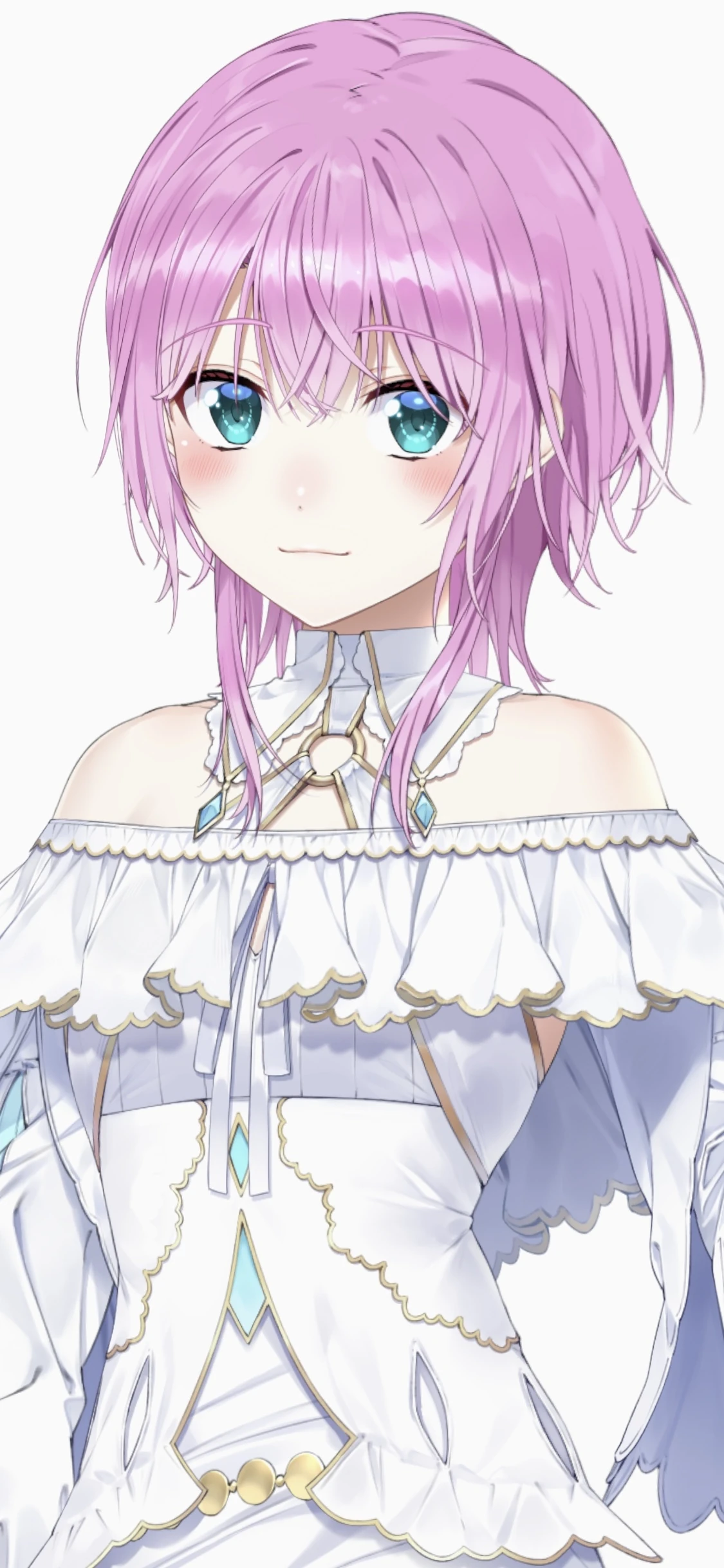 White Dress Without Hood