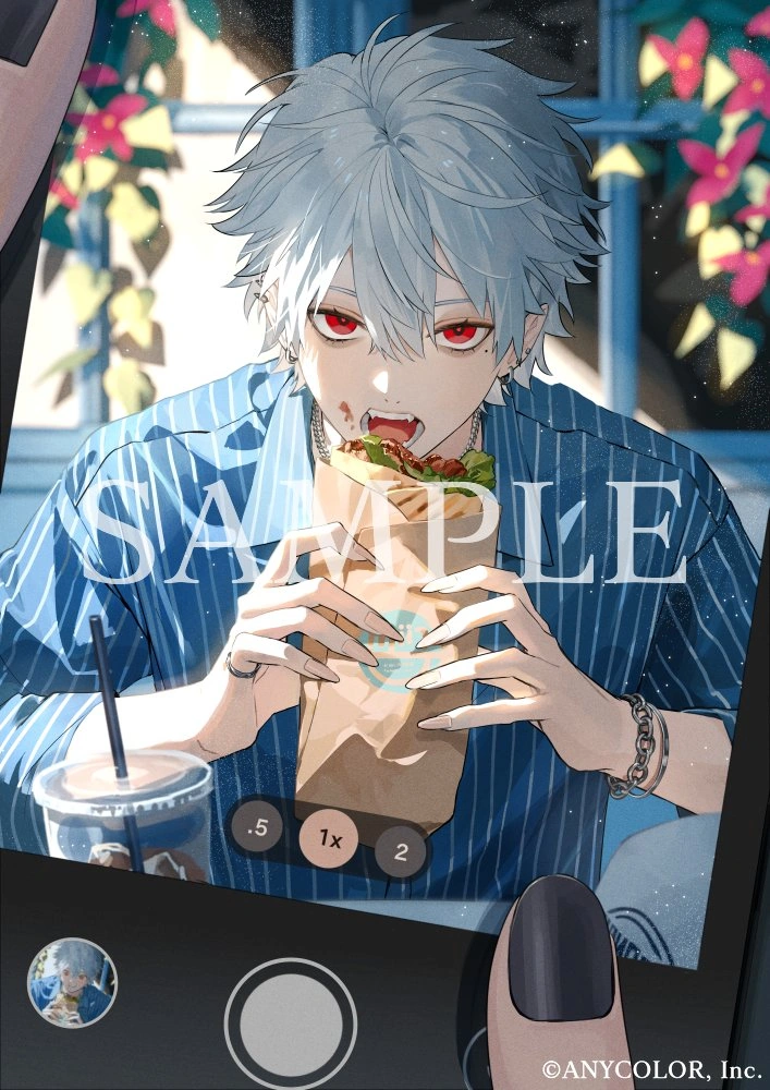 ChroNoiR Blue Memories Goods Illustration by Ugonba