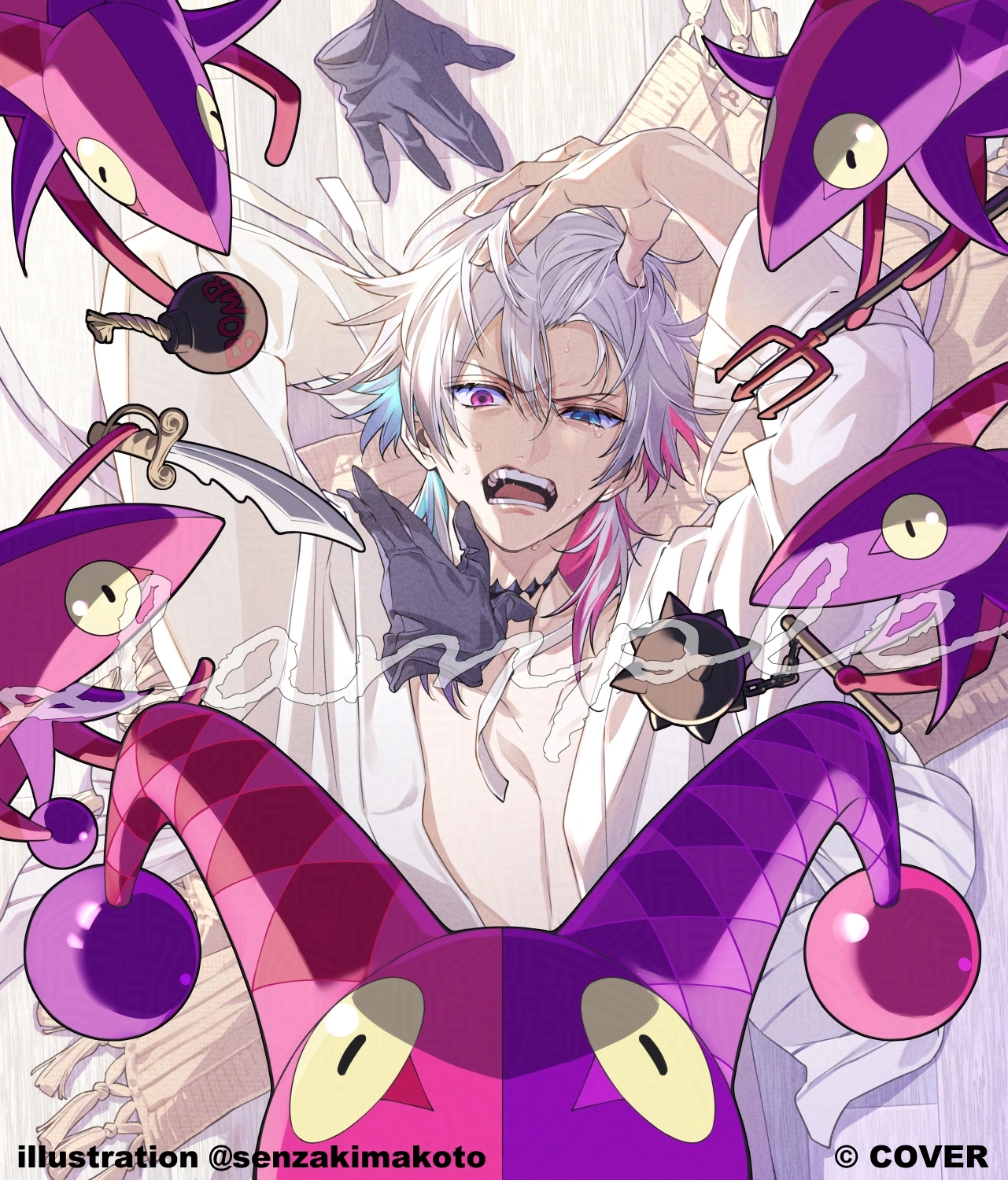 2025 Birthday Goods Alt Illustration by Senzaki Makoto