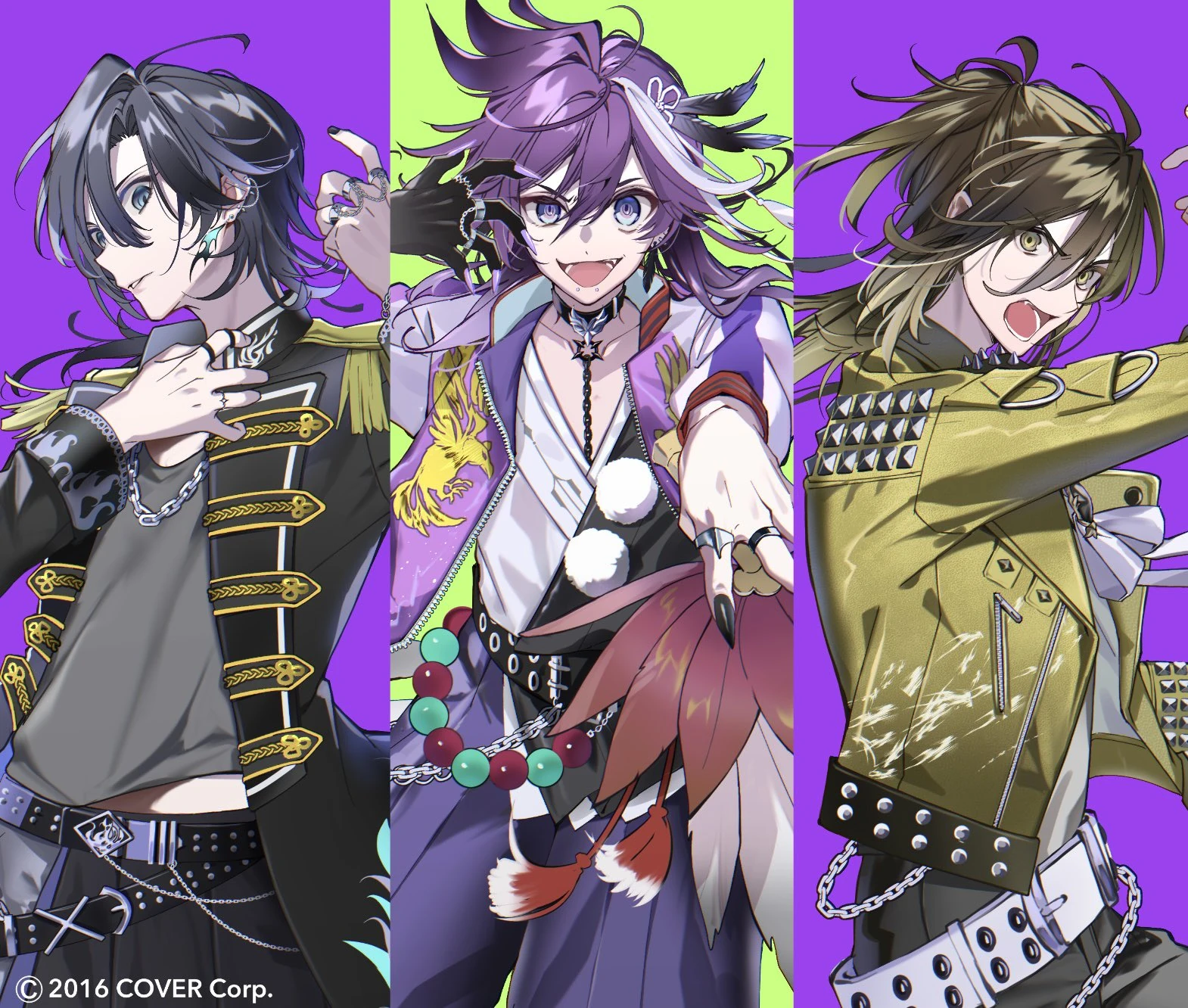 Kaigen Illustration w/ Banzoin Hakka and Yusuke by Luka