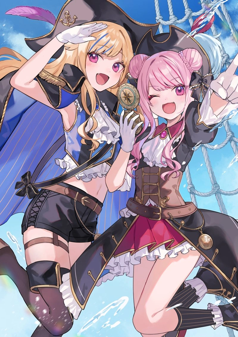 HIMEHINA 5th Anniversary Illustration<br>by [https://twitter.com/haru_sugar02/status/1643199230595731457 Shugao]