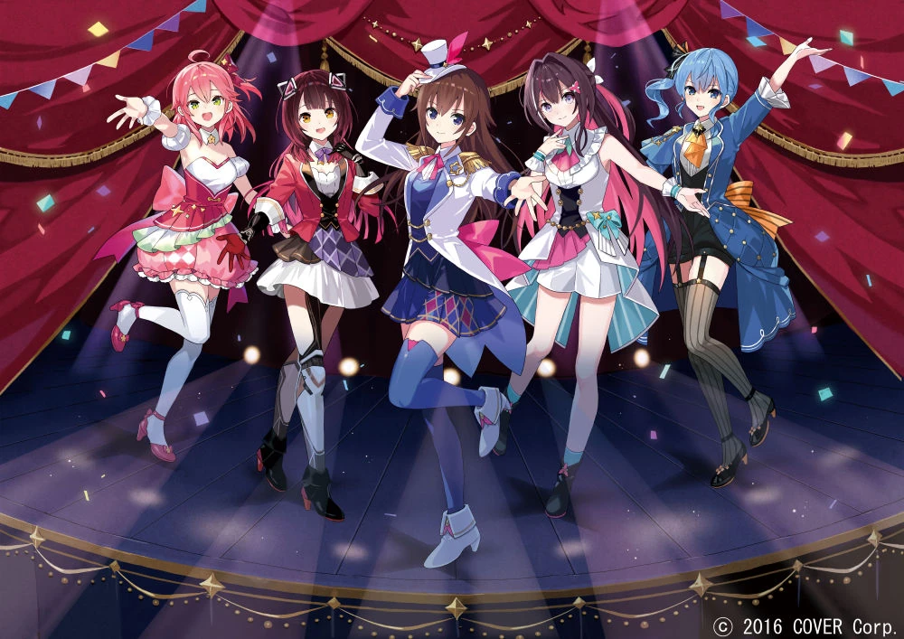 hololive 0th Generation 7th Anniversary Merch by Tobi