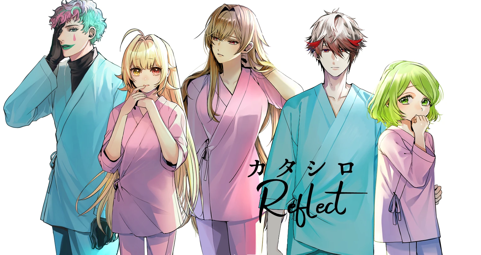 3D Stage Play Katashiro Reflect Season 2 Illustration (Players) by Takayama Shinobu
