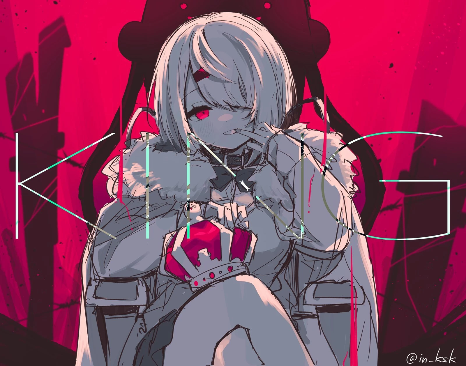 KING Parody Illustration by ksk