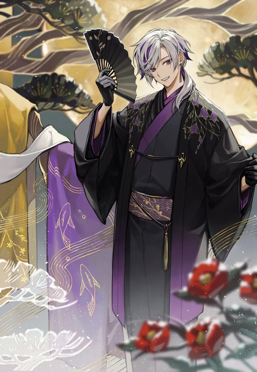 Japanese Style Outfit Promotional Illustration<br>by Umino