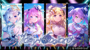 4th Generation Live "1 day 4 colors" 2025 Illustration by Mochida Touri